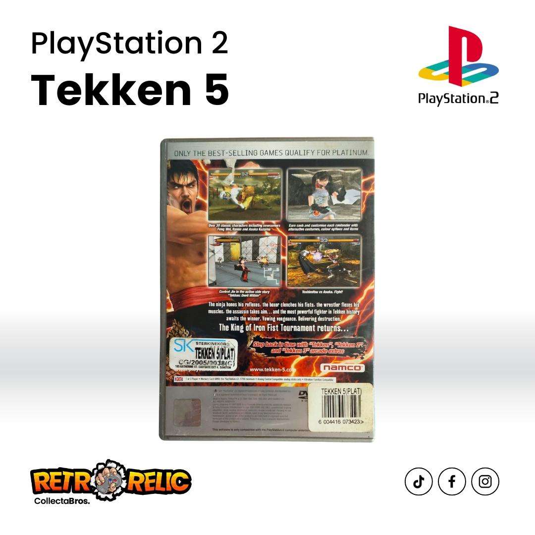 PlayStation Two Tekken 5 (PS2) videogame