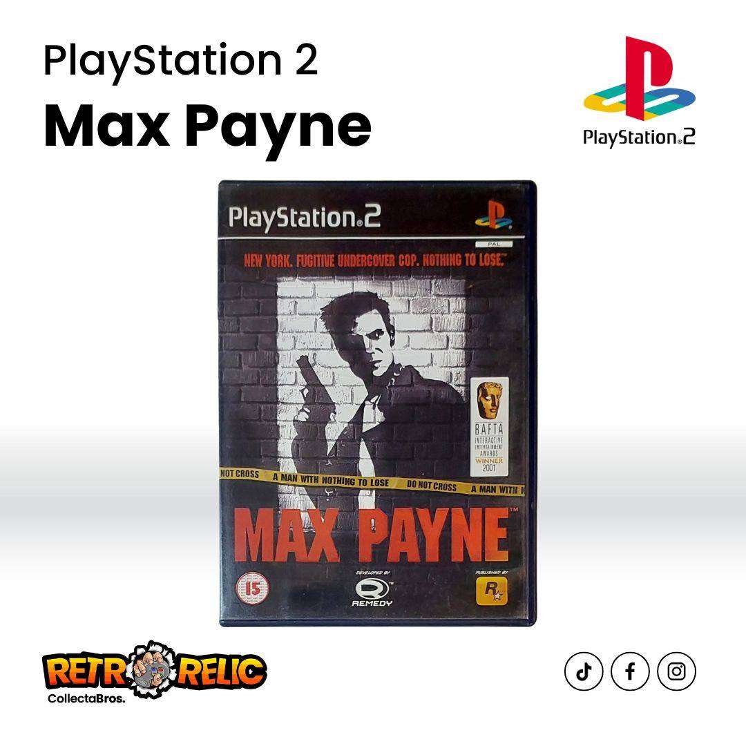 Max Payne Black Label (PS2) videogame