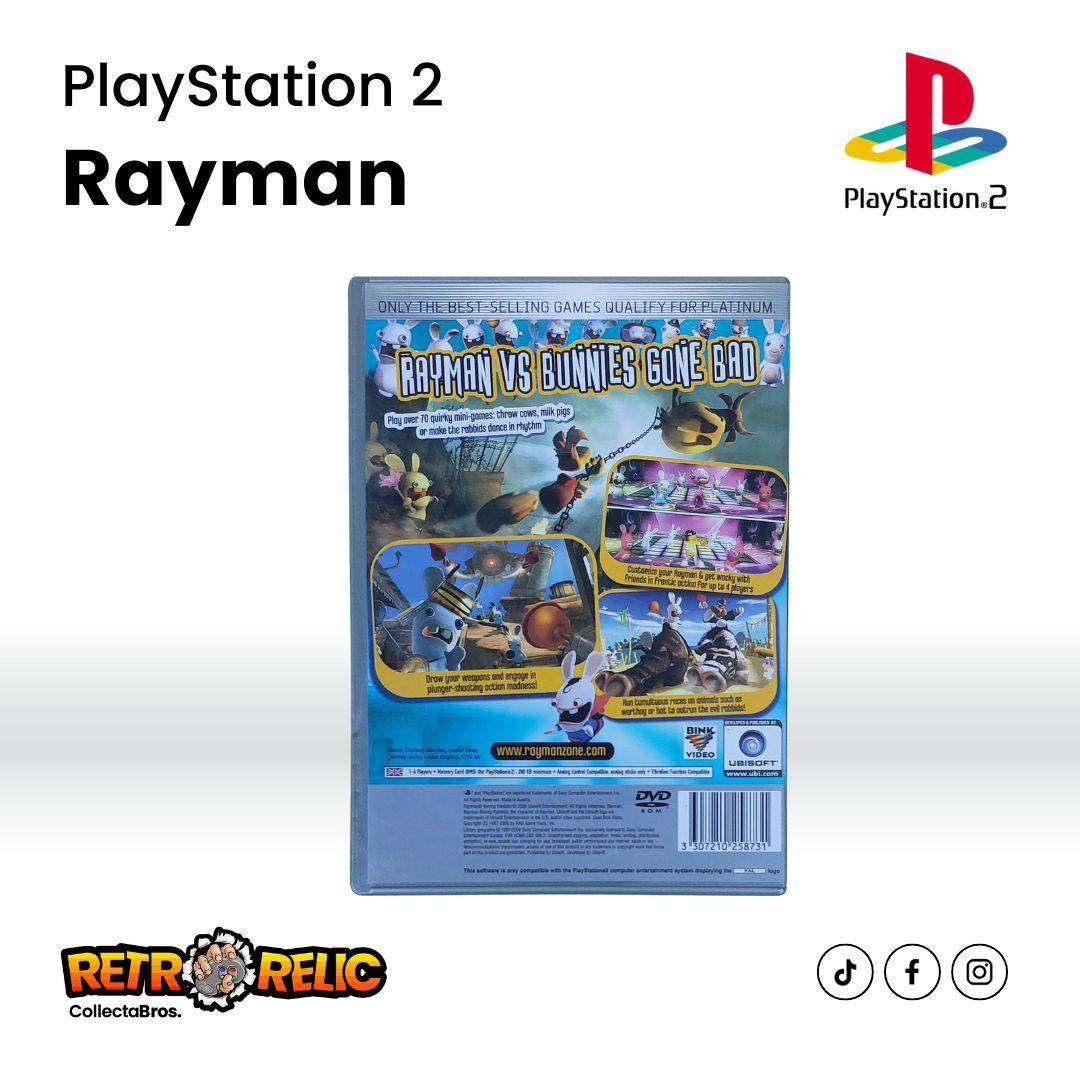 Rayman Raving Rabbids Platinum PlayStation Two (PS2) videogame  Pre-Owned