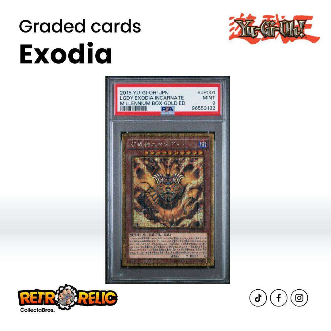 2015 Yu-Gi-Oh! Exodia Japanese Mb01-Millennium Box Gold Edition #Jp001 Graded Card