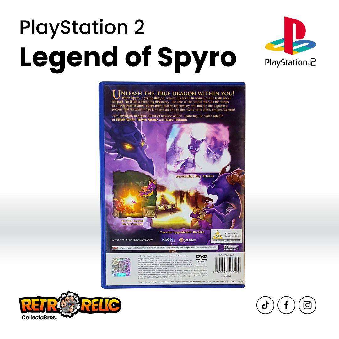 The Legend of Spyro: A New Beginning PlayStation Two (PS2) videogame