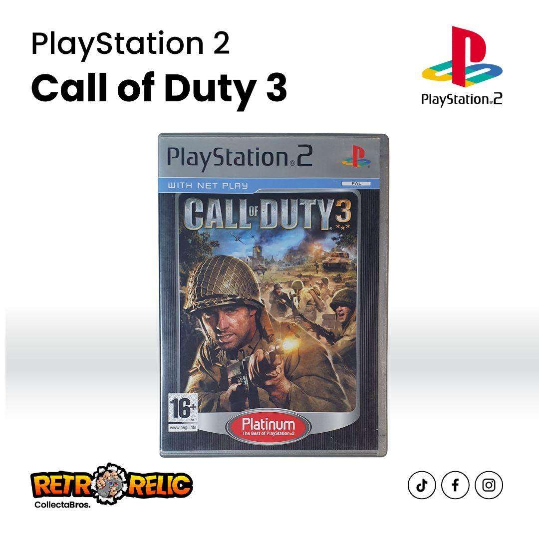 Call of Duty 3 Platinum PlayStation Two (PS2) videogame