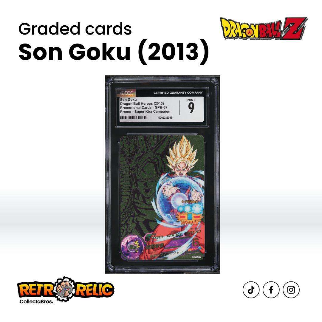 Dragon Ball Heroes Japanese Promo Super Kira Campaign Son Goku Graded Card