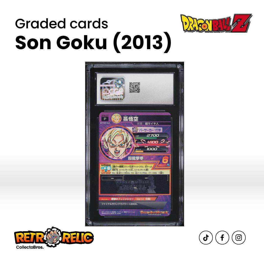 Dragon Ball Heroes Japanese Promo Super Kira Campaign Son Goku Graded Card