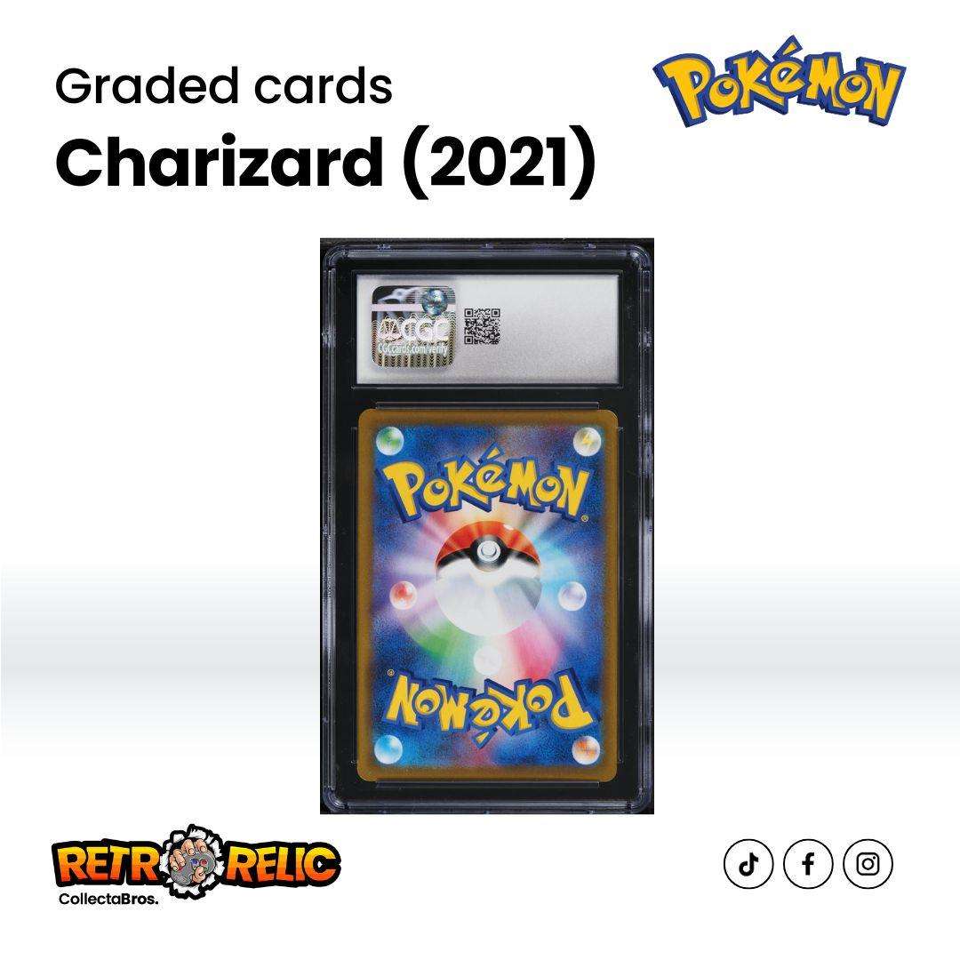 Japanese Sword & Shield VMAX Climax Holo Charizard #17 Pokémon Graded Card