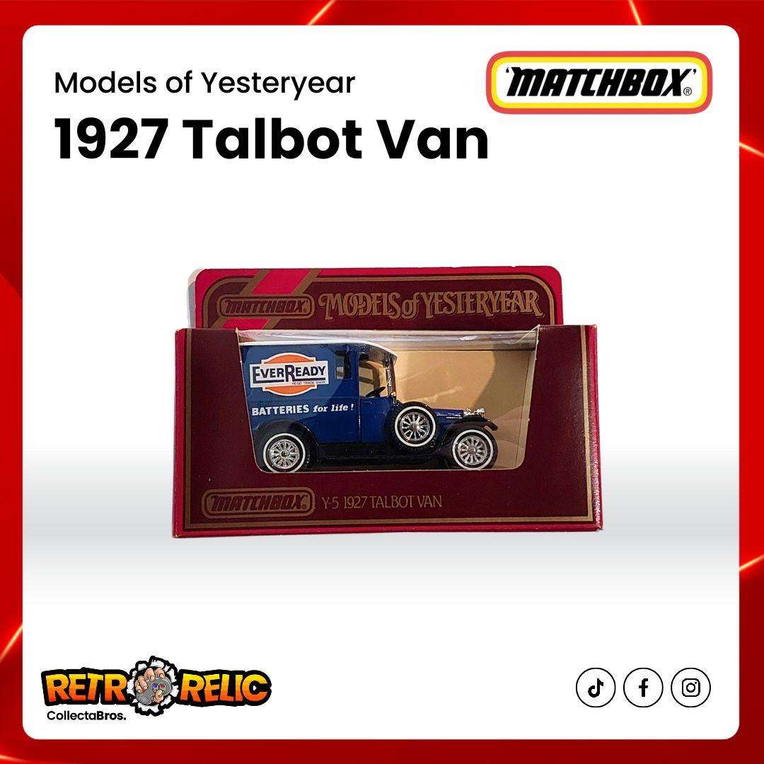 1927 Talbot Van - Matchbox Models of Yesteryear