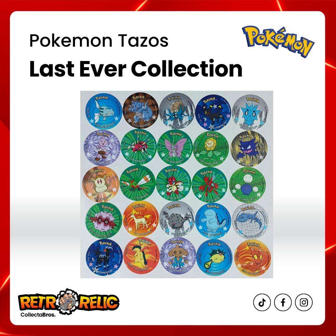 Pokémon Last Ever Collection Tazo's