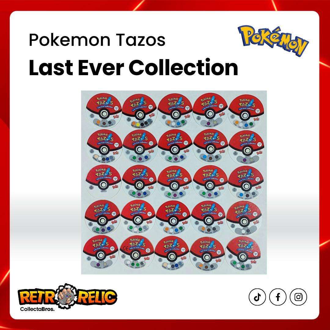 Pokémon Last Ever Collection Tazo's