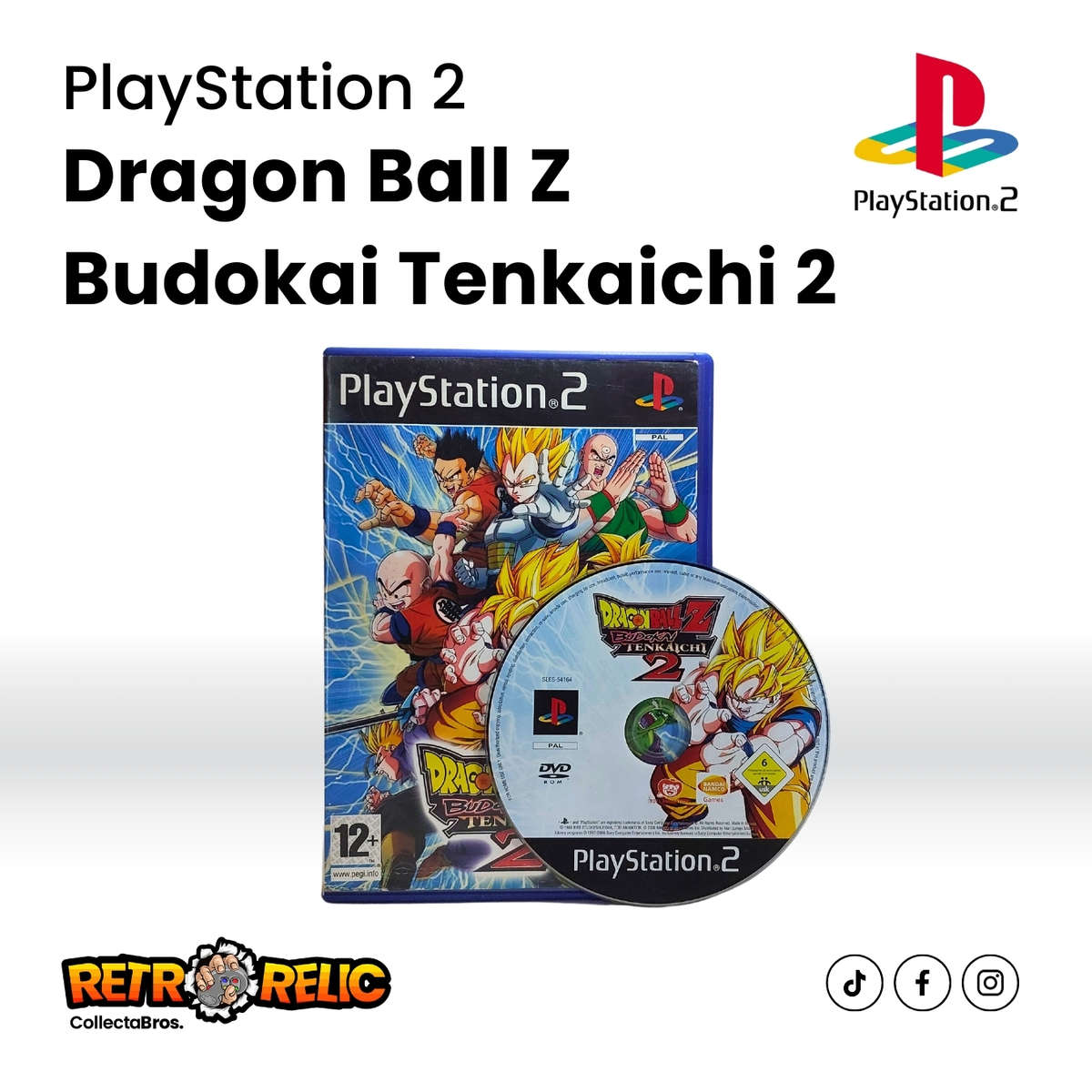 Dragon Ball Z Budokai Tenkaichi 2 (PS2) Video Game