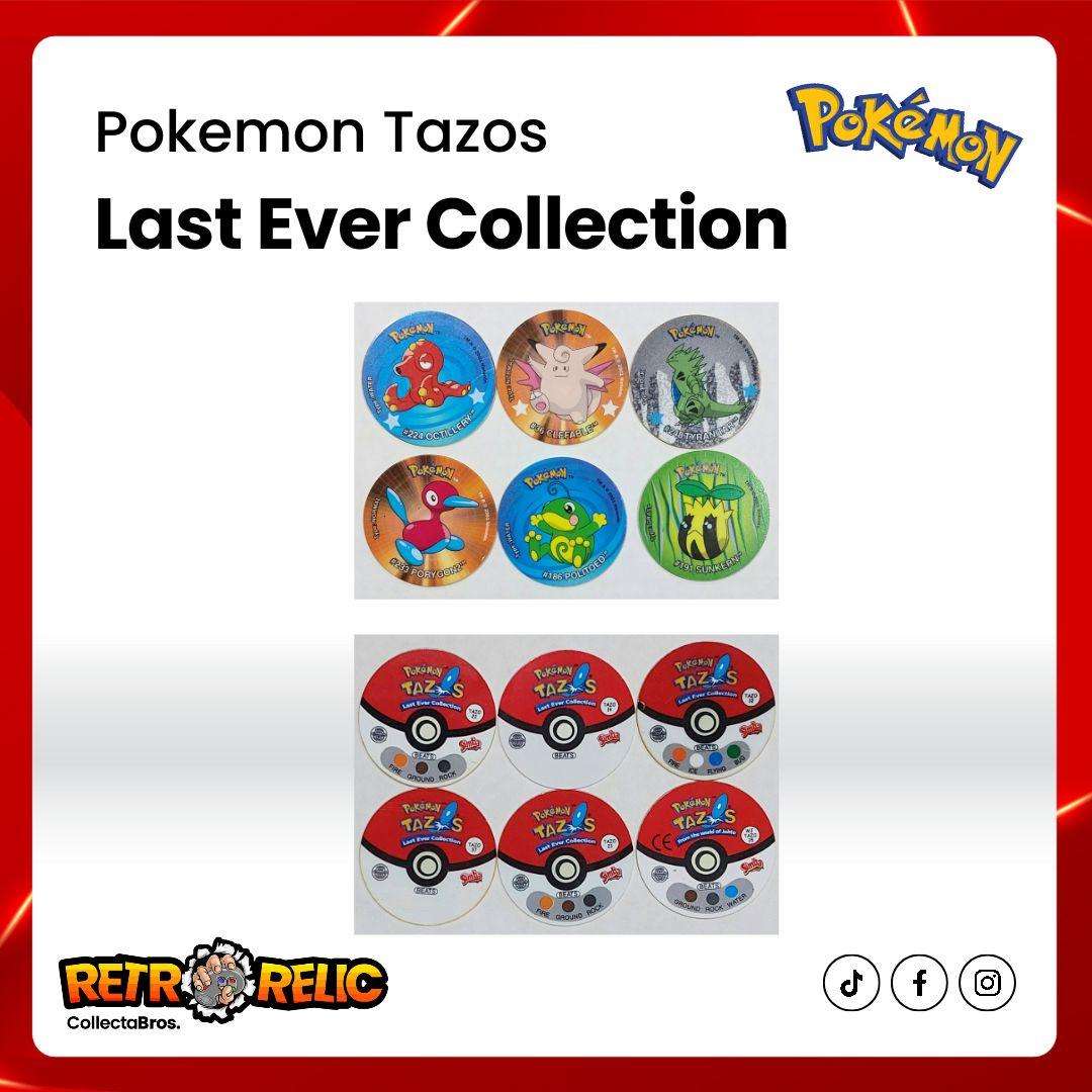 Pokémon Last Ever Collection Tazo's