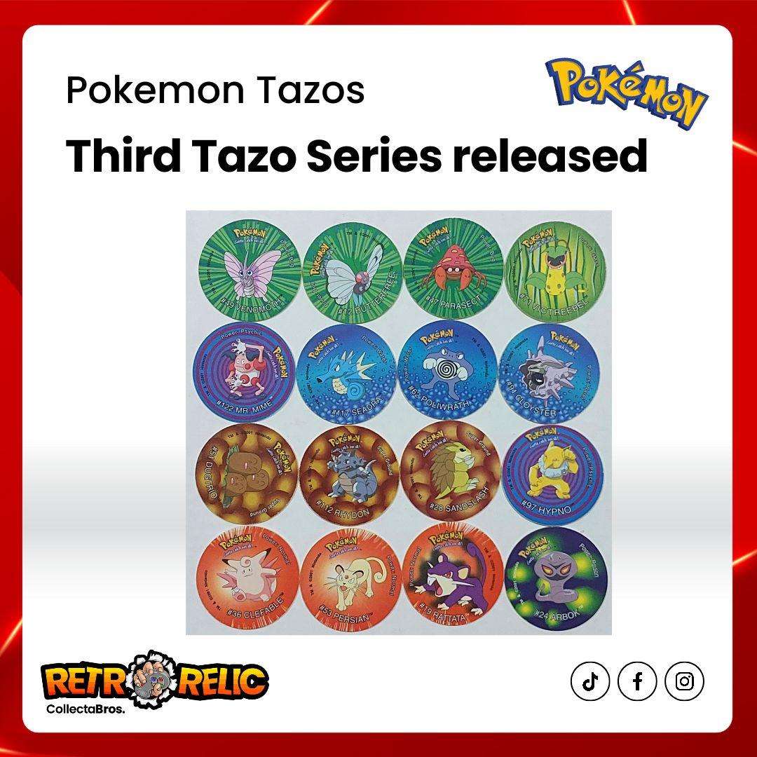 Pokémon Third Series Tazo's