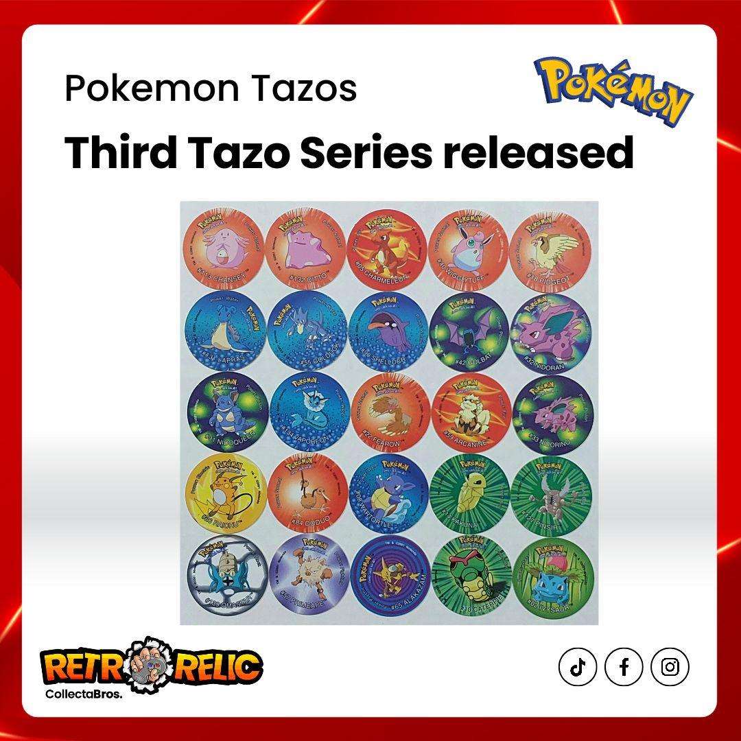 Pokémon Third Series Tazo's
