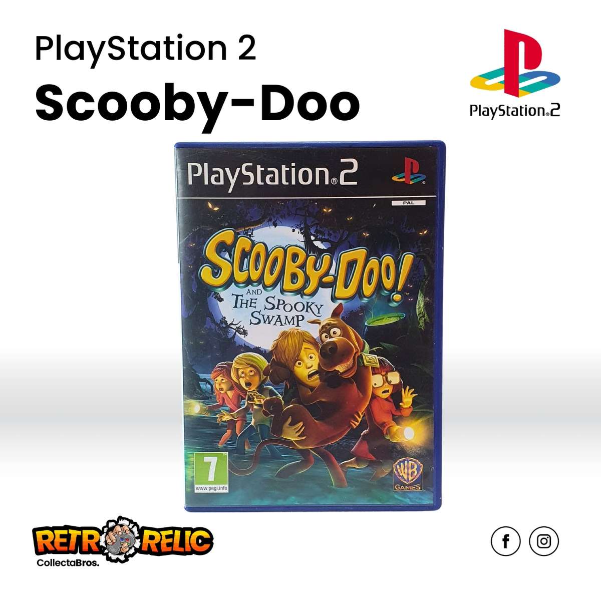 Scooby-Doo! And the Spooky Swamp PlayStation Two (PS2) videogame - Pre-Owned