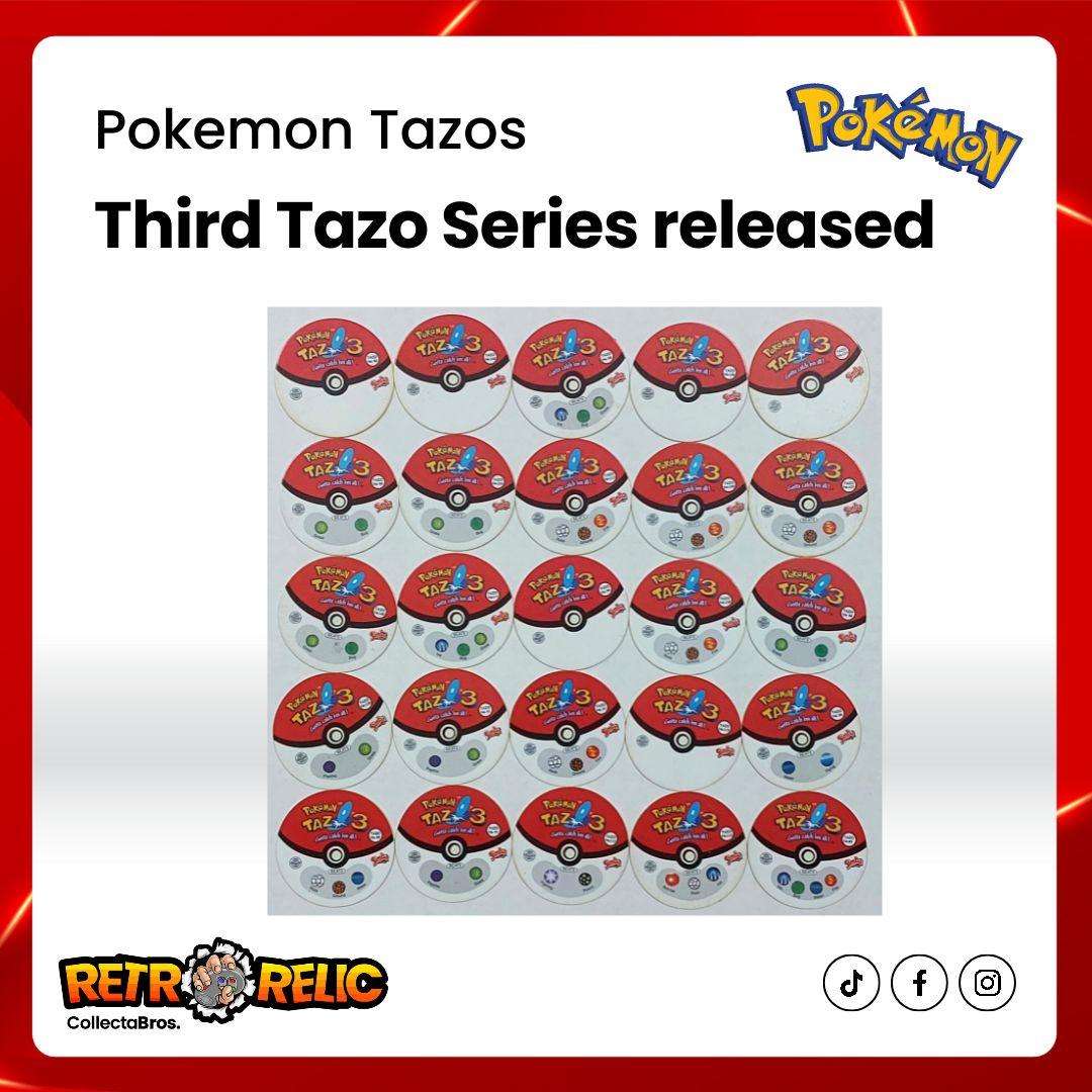 Pokémon Third Series Tazo's