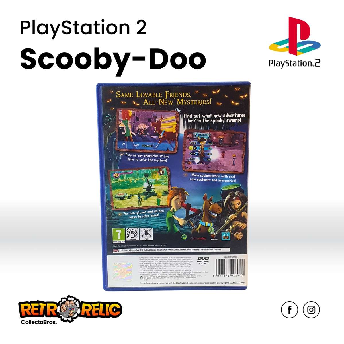 Scooby-Doo! And the Spooky Swamp PlayStation Two (PS2) videogame - Pre-Owned