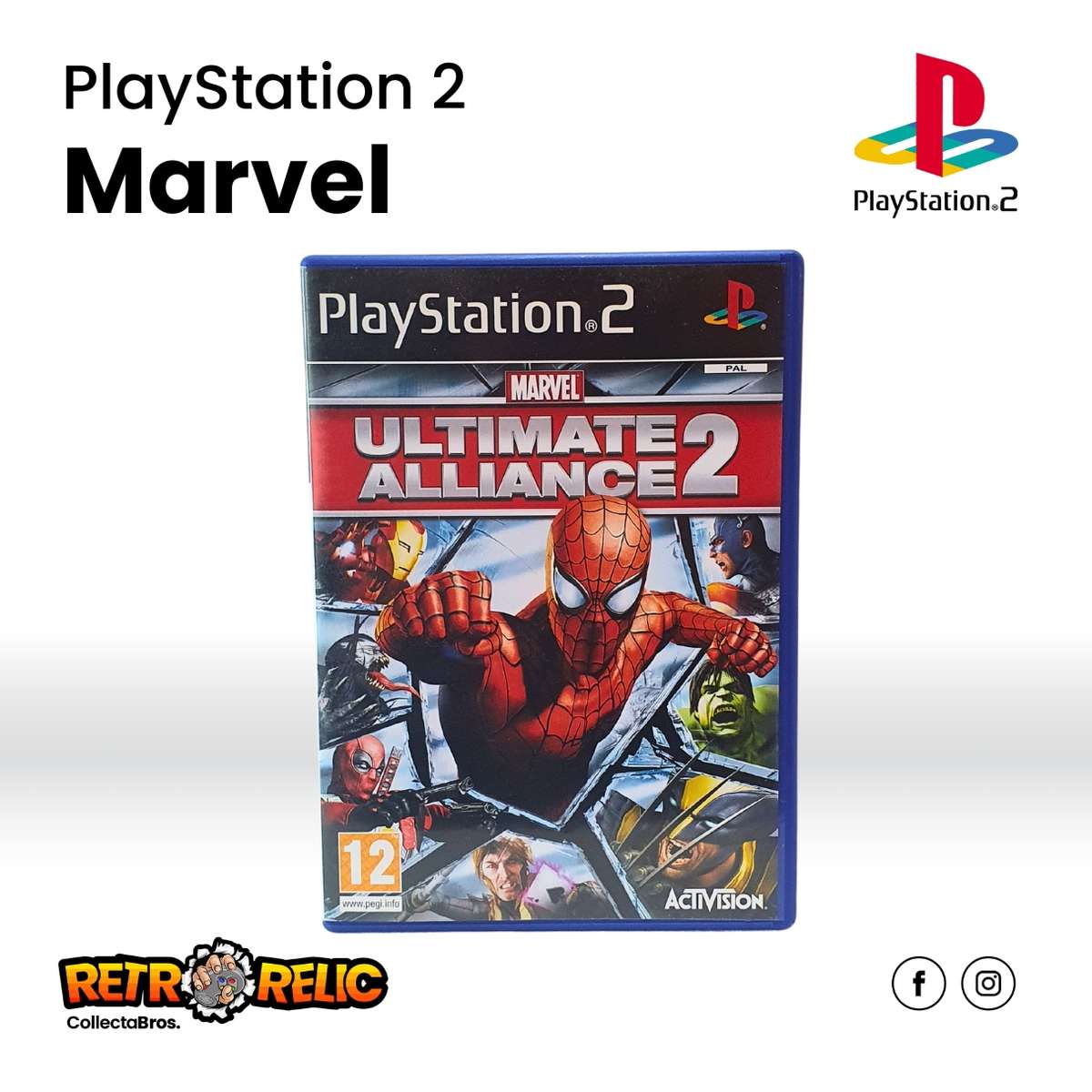 Marvel: Ultimate Alliance 2 (PS2) videogame - Pre-Owned