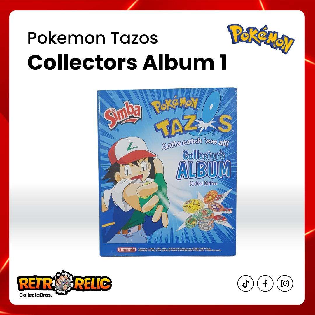 Pokémon Tazo Collectors Album One Complete with all Tazo's !