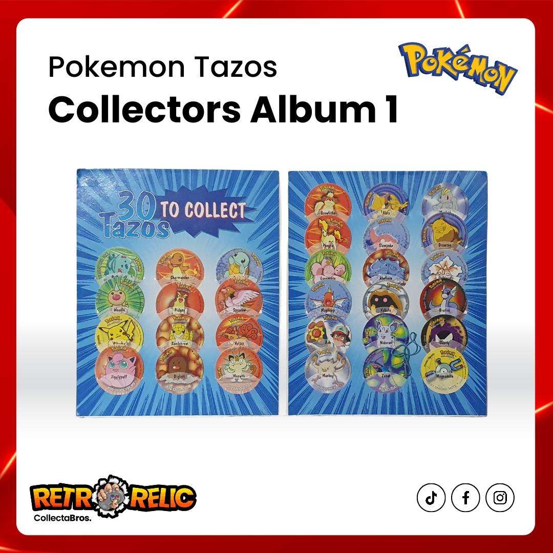 Pokémon Tazo Collectors Album One Complete with all Tazo's !