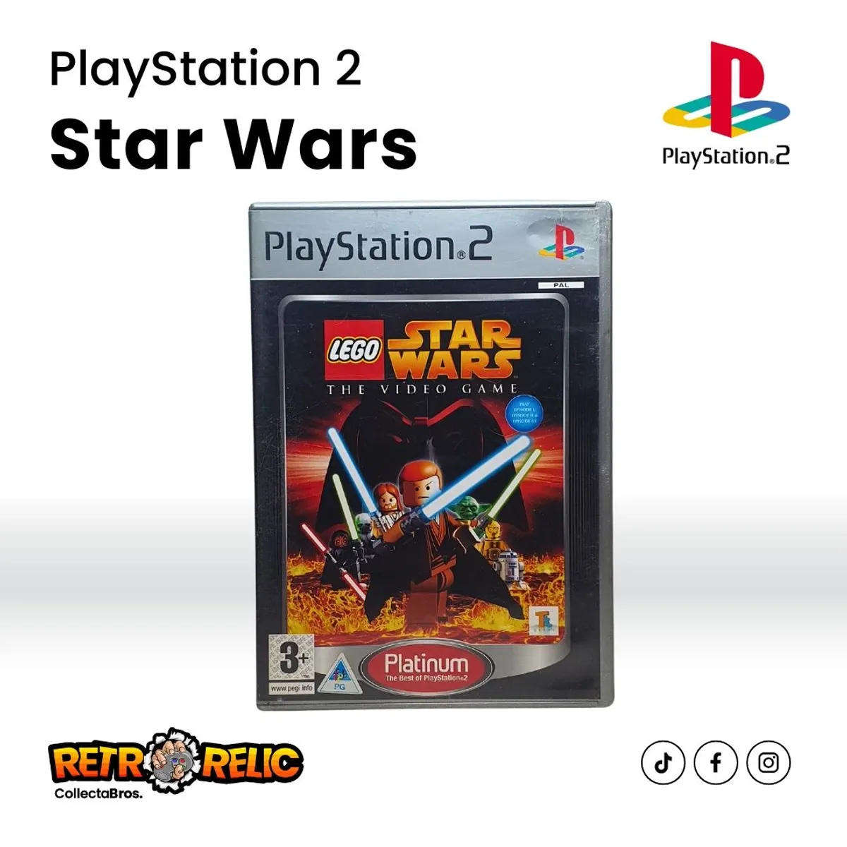 Star Wars Platinum (PS2) videogame