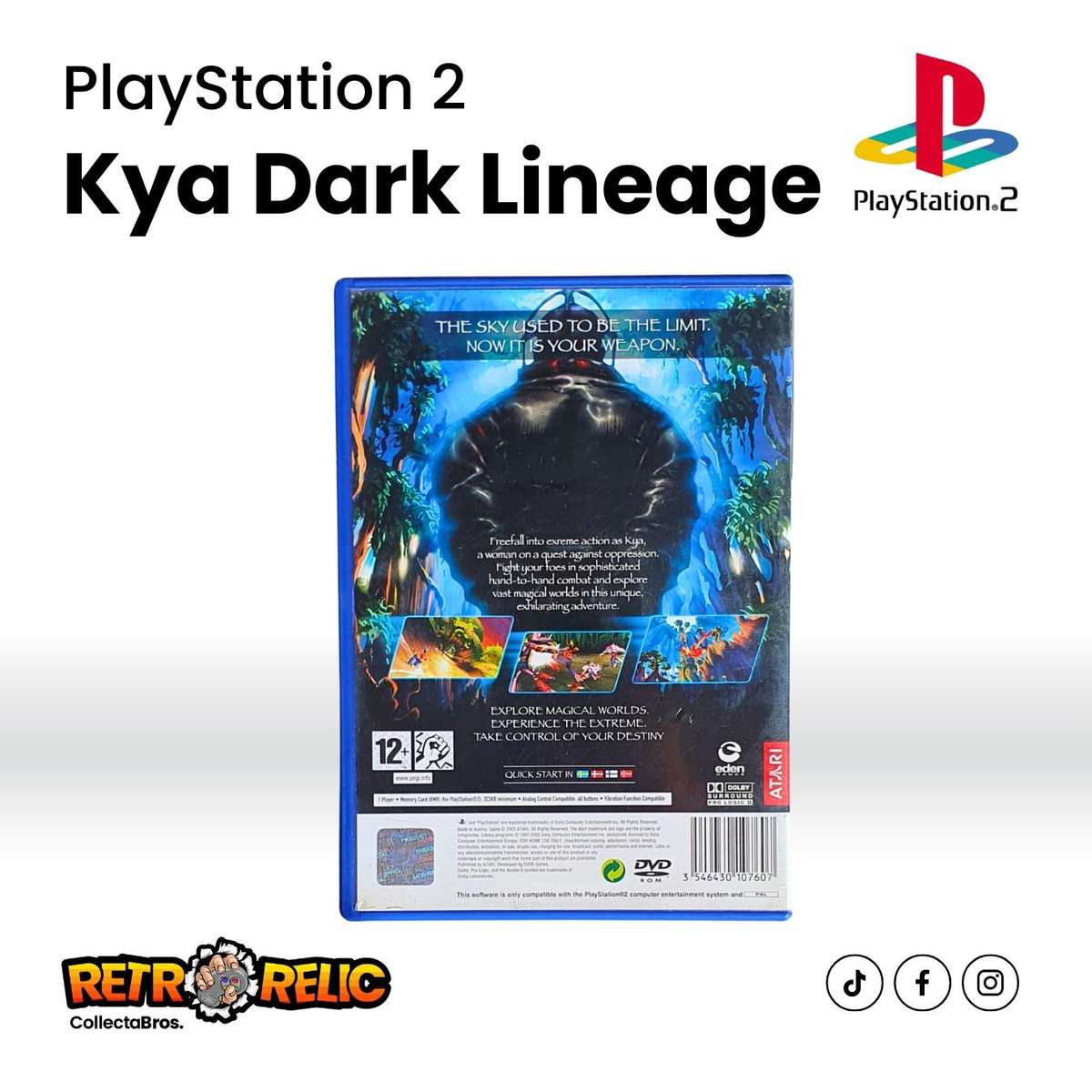 Kya Dark Lineage (PS2) videogame - Pre-Owned