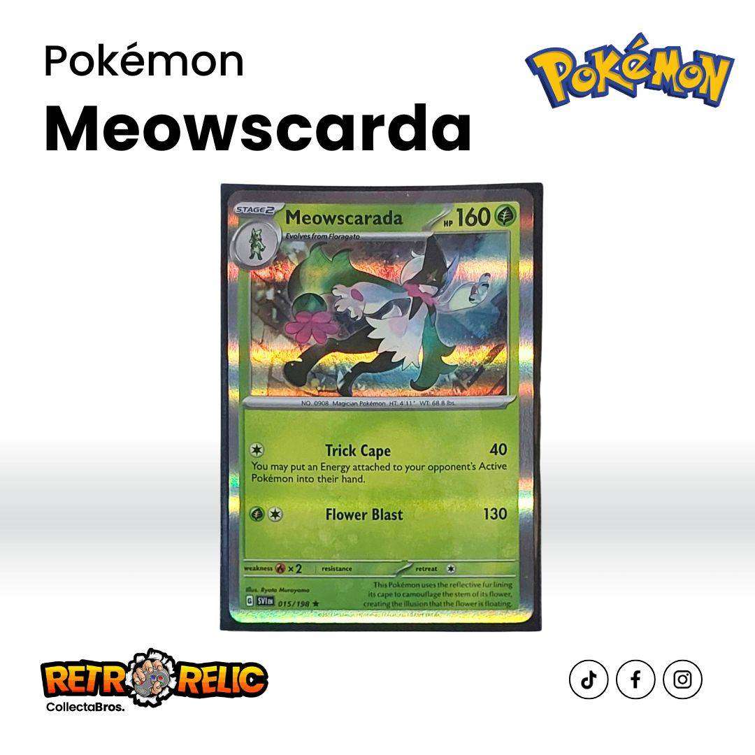 Meowscarada - Scarlet & Violet #15 Original Pokémon card
