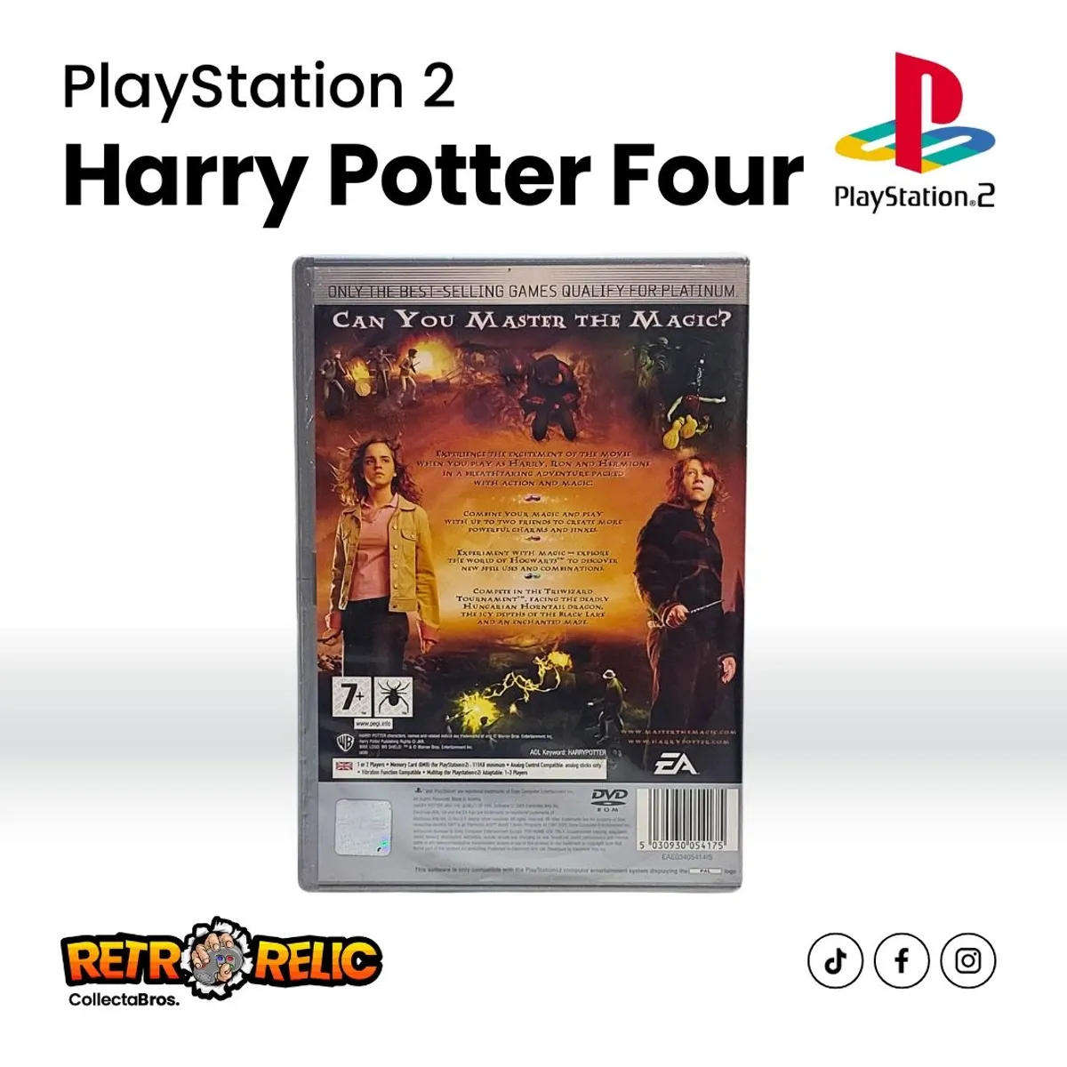 Harry Potter and the Goblet of Fire PS2 videogame