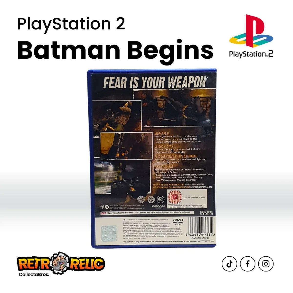 Batman Begins (PS2) videogame
