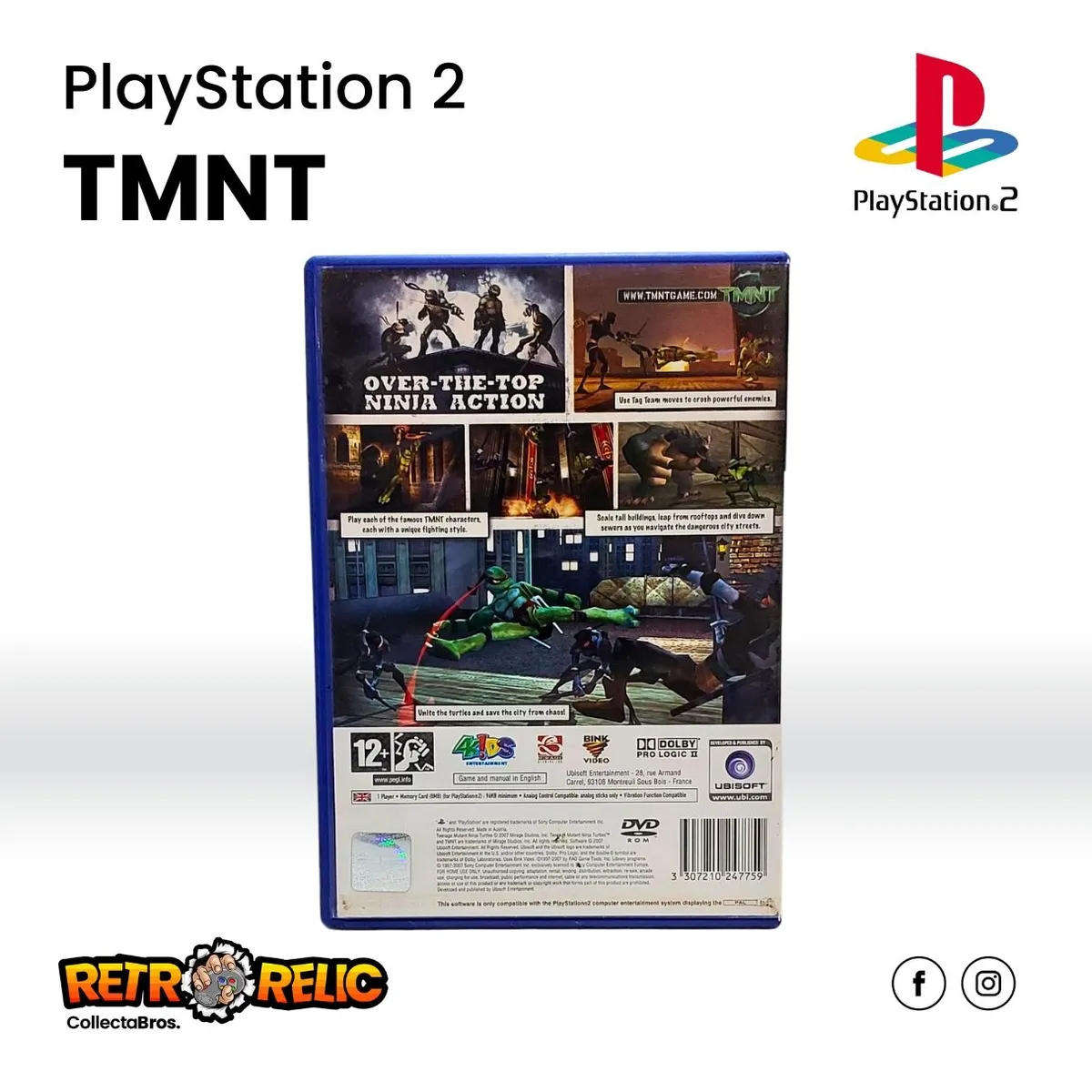 Teenage Mutant Ninja Turtles (PS2) videogame