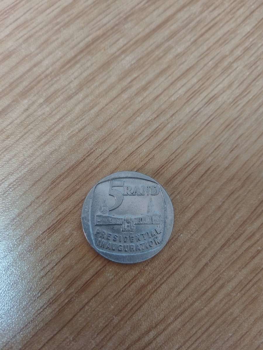 R5 Presidential Inauguration coin 1994