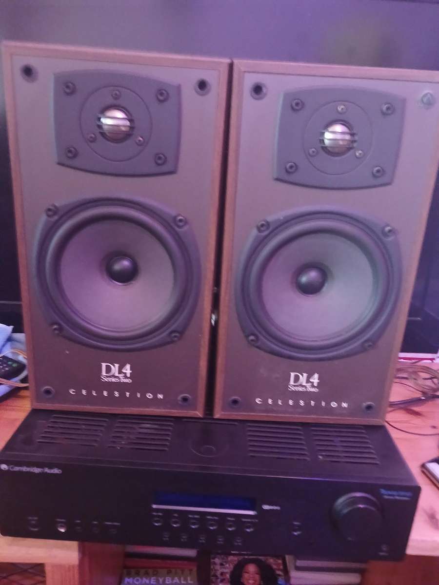 Vintage speaker book shelf Celestion DL4 series 2