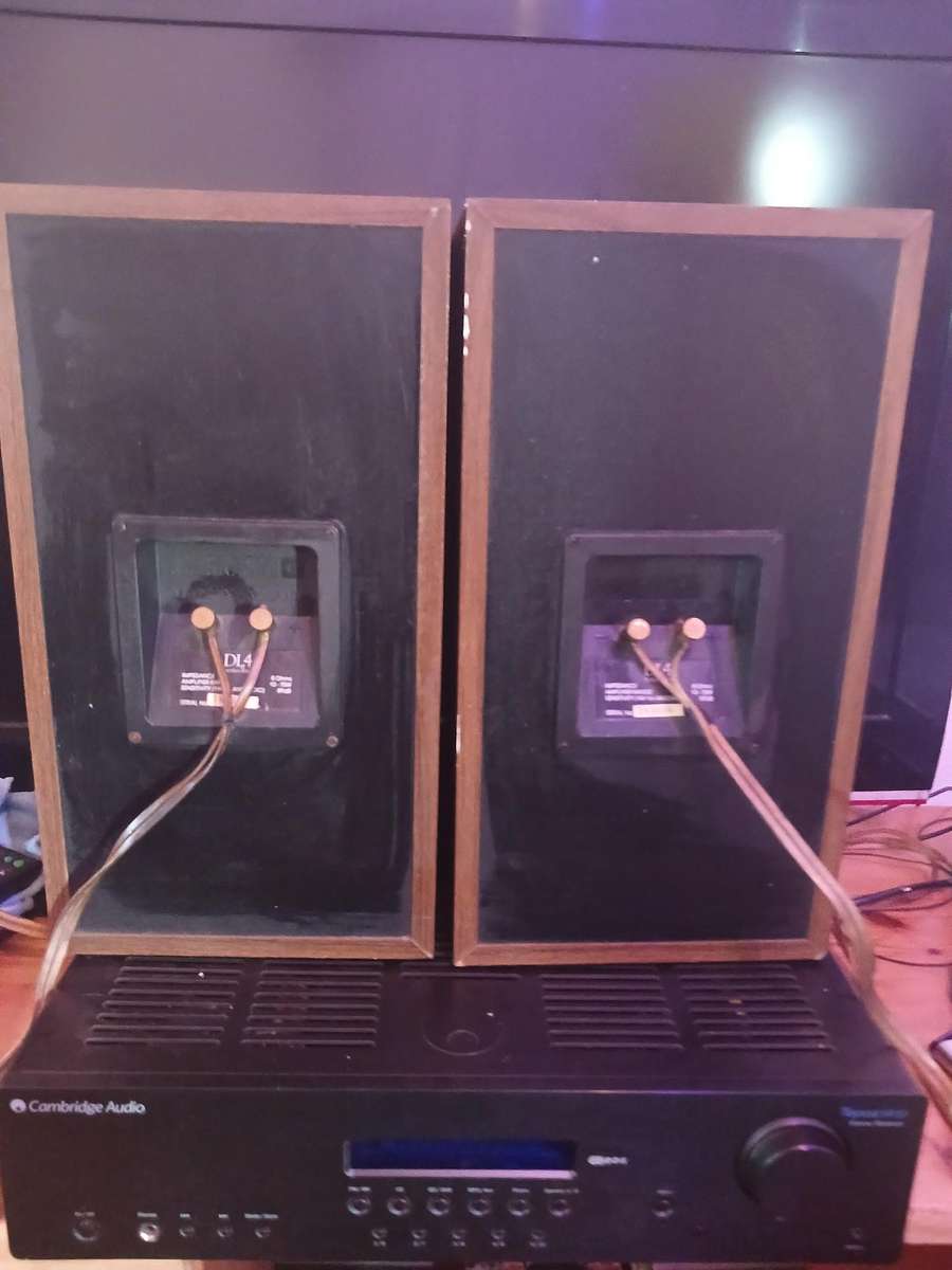 Vintage speaker book shelf Celestion DL4 series 2