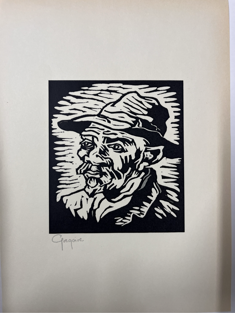 Gregoire Boonzaier- Signed Linocut