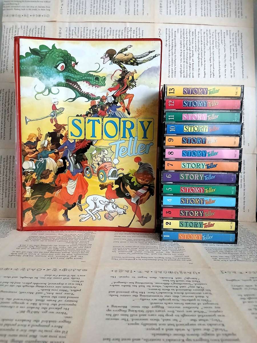 Vintage Story Teller Storybook with Cassettes 1 to 13 [Cassette]