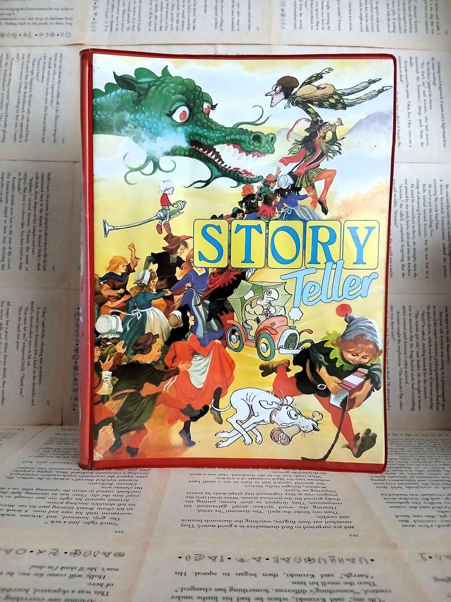 Vintage Story Teller Storybook with Cassettes 1 to 13 [Cassette]