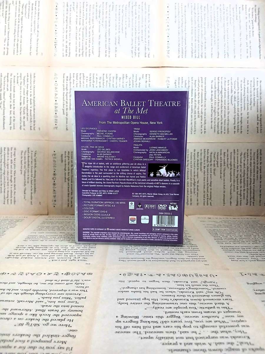 American Ballet Theatre at the Met - Mixed Bill [DVD]