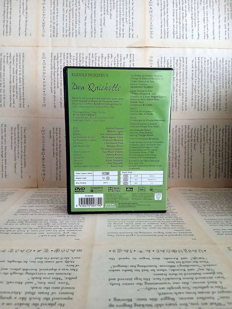 Minkus - Don Quichotte / Dupont, Legris, Bart, Paris Ballet [DVD]