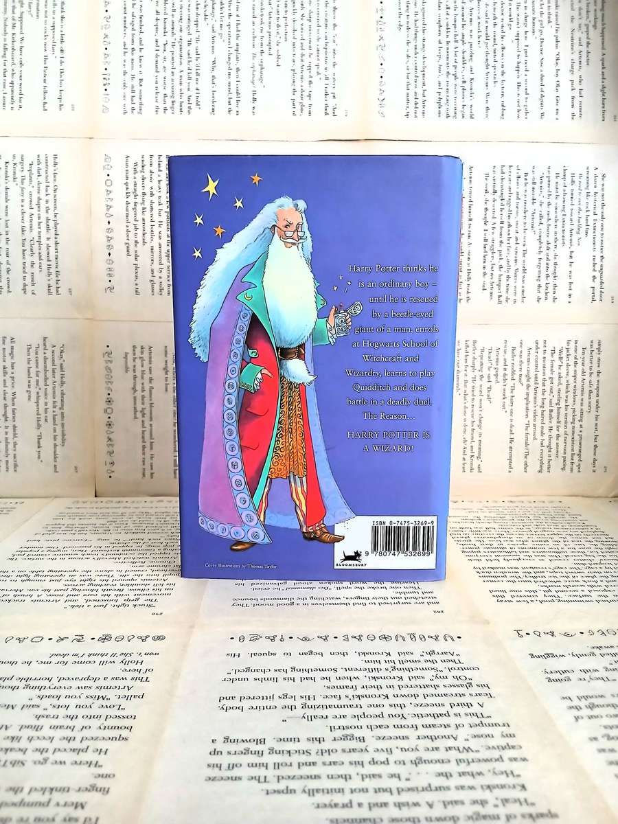 Harry Potter and the Philosopher's Stone by JK Rowling [Hardcover] [First Edition - 19th Printing]