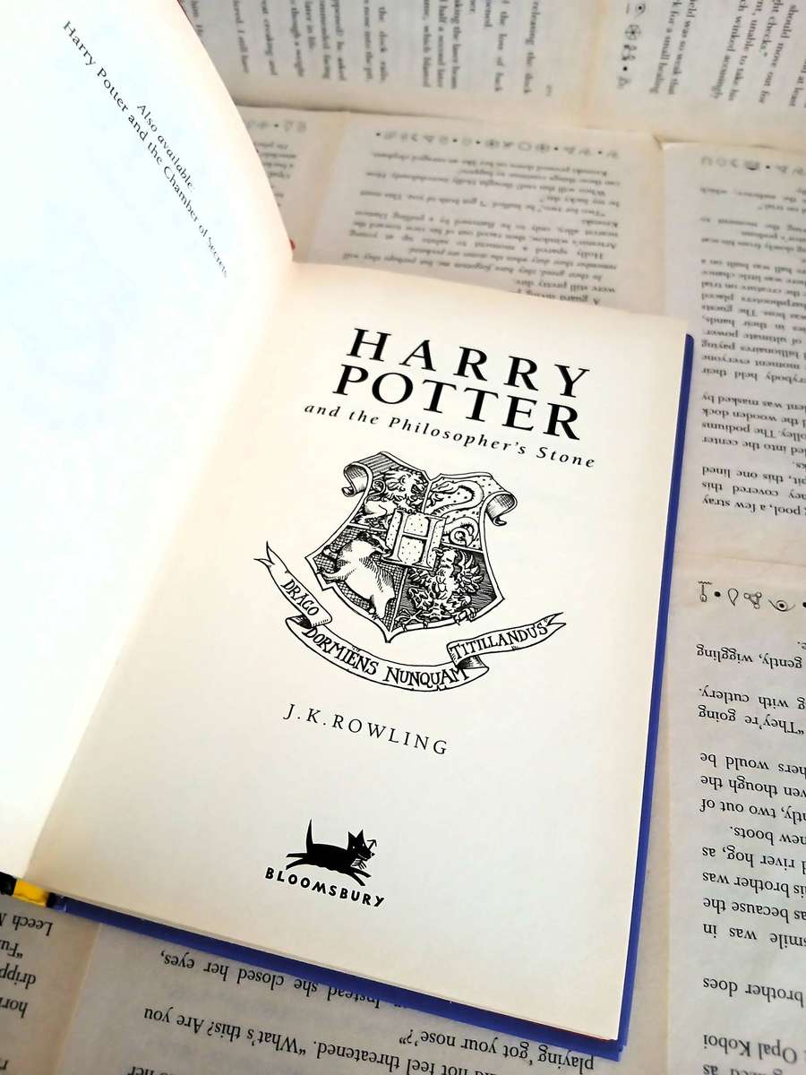 Harry Potter and the Philosopher's Stone by JK Rowling [Hardcover] [First Edition - 19th Printing]
