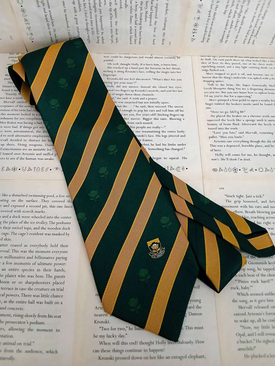 South African Cricket Tie