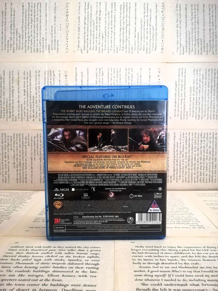 The Hobbit: The Desolation of Smaug [Blu-ray]