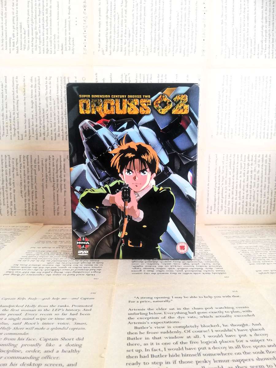 Orguss 02 COMPLETE SERIES Episodes 1-6 DVD + POSTER + SLIP CASE RARE MANGA ANIME [DVD]