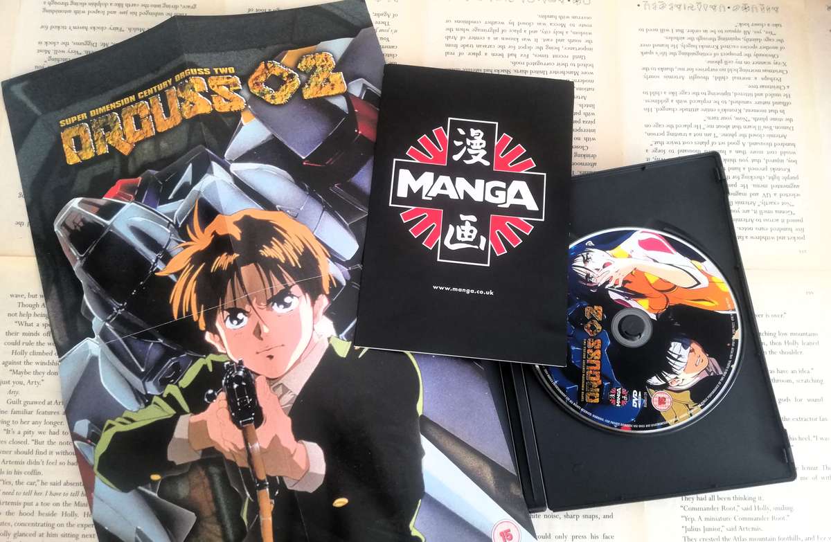 Orguss 02 COMPLETE SERIES Episodes 1-6 DVD + POSTER + SLIP CASE RARE MANGA ANIME [DVD]