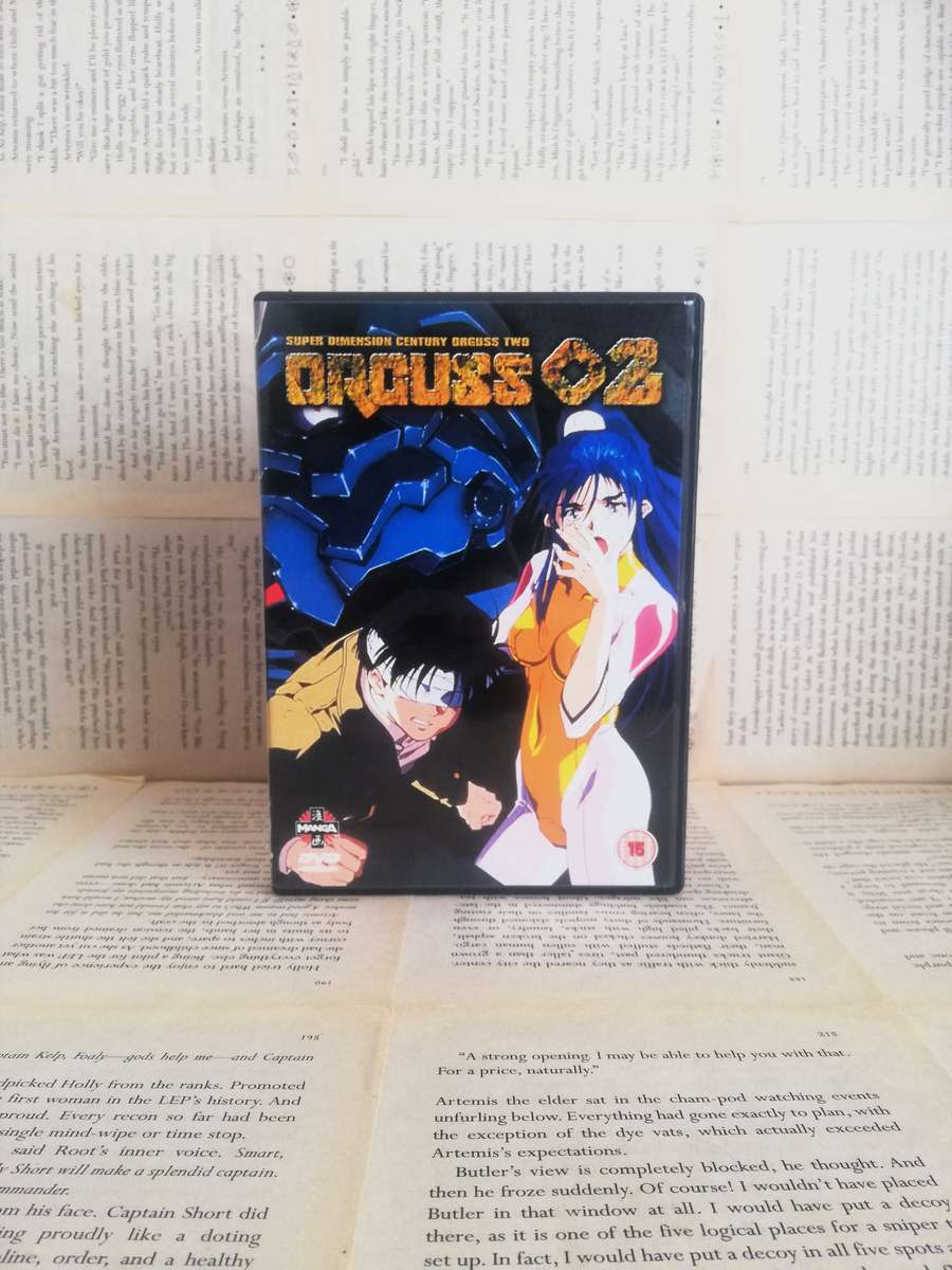 Orguss 02 COMPLETE SERIES Episodes 1-6 DVD + POSTER + SLIP CASE RARE MANGA ANIME [DVD]
