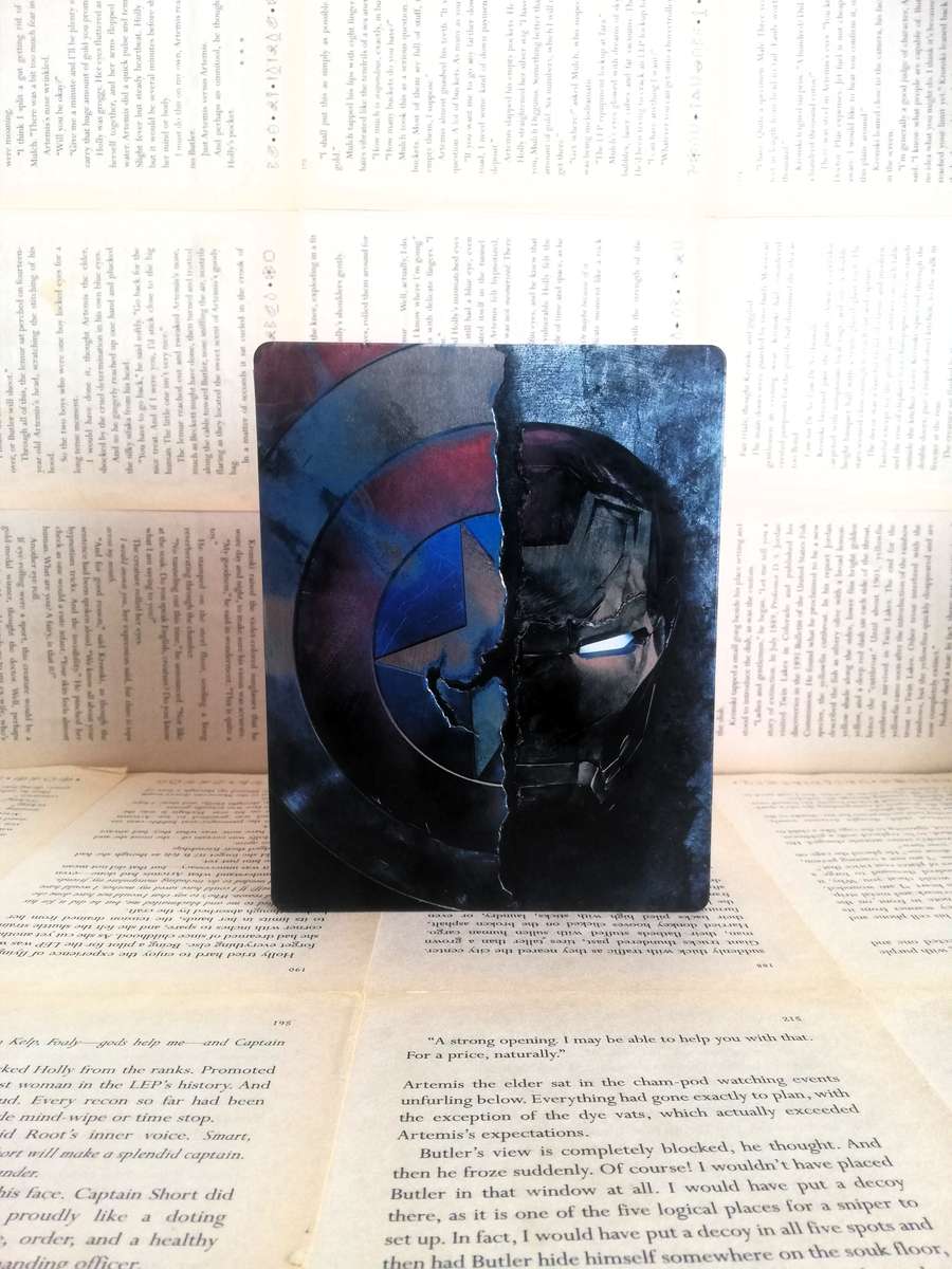 Captain America Civil War 3D + 2D Blu Ray Steelbook [Blu-ray]