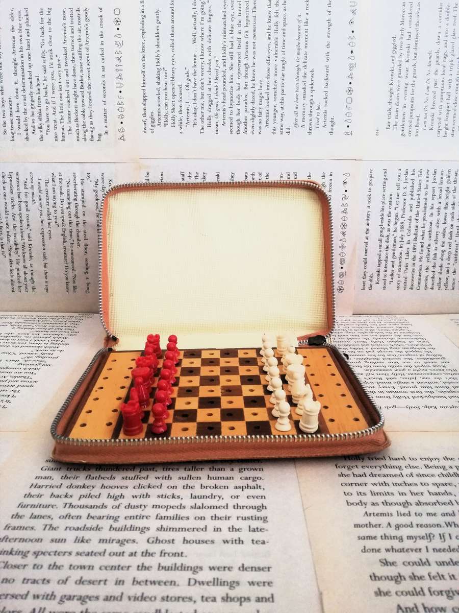 Vintage House Martin Travelling Chess Set