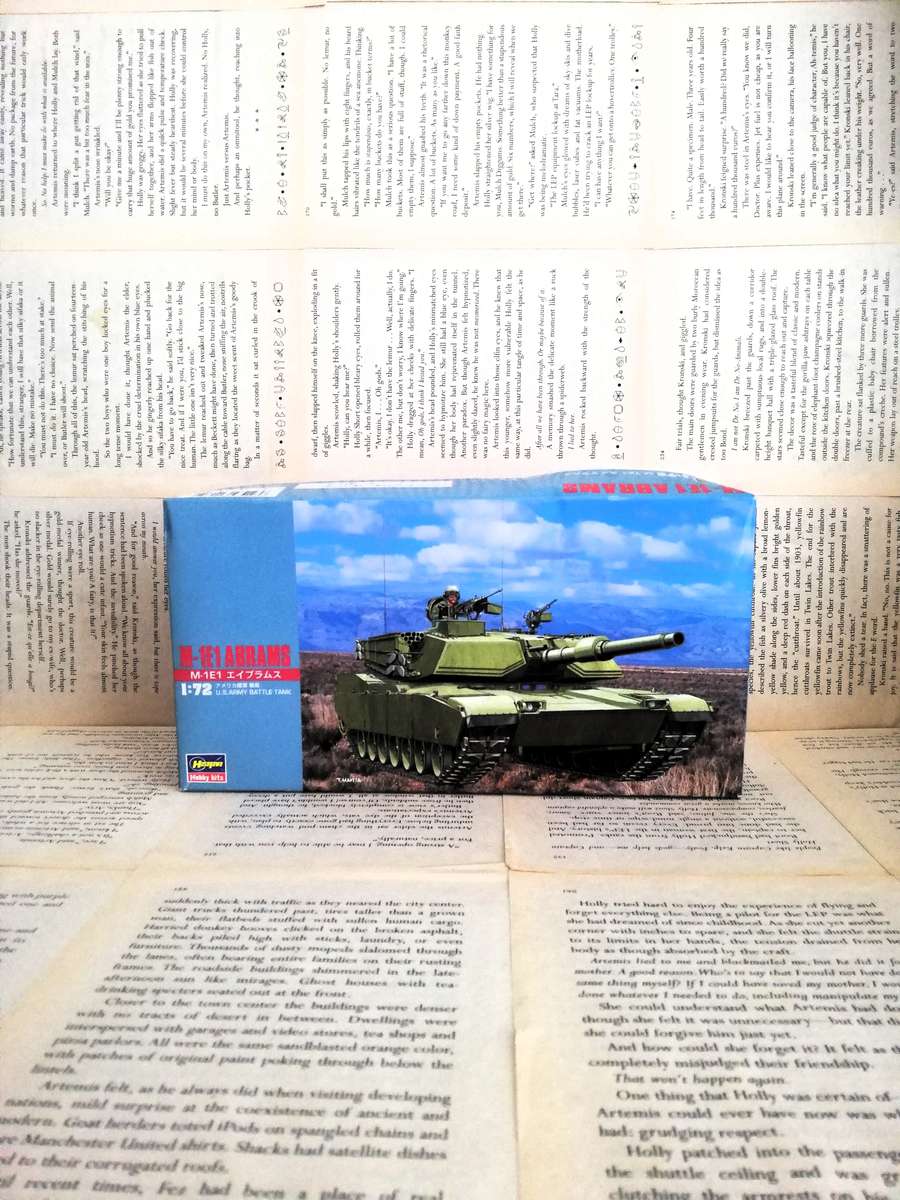 M-1E1 Abrams [Scale 1:72] Hasegawa [Tank]