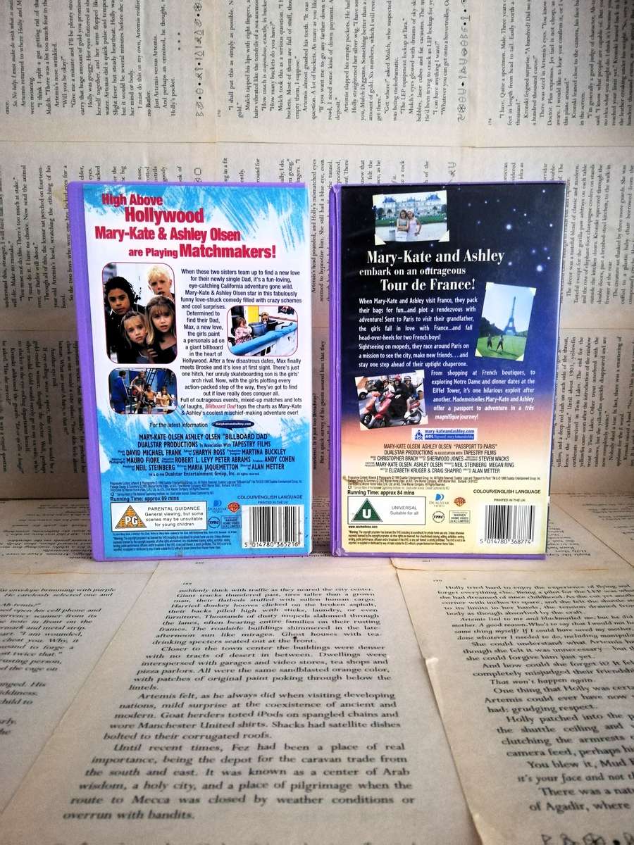 Mary-Kate Olsen and Ashley Olsen Bundle  X 4 - Movie VHS Tape (2000) [VHS]