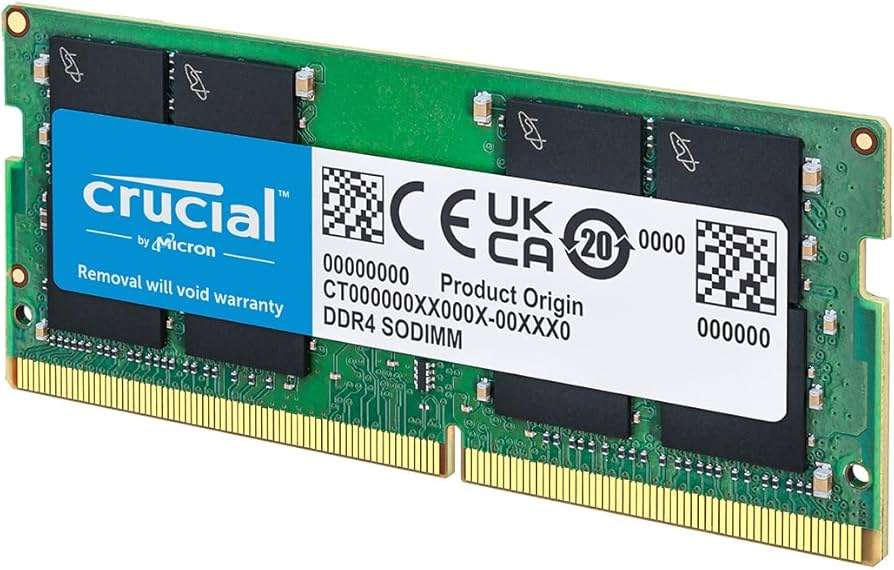 Crucial 8GB DDR4 2400Mhz So-Dimm