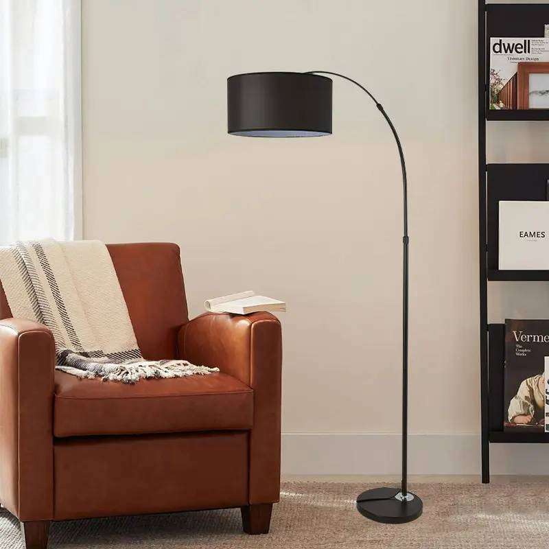 Arch Living Room Floor Lamp - Black