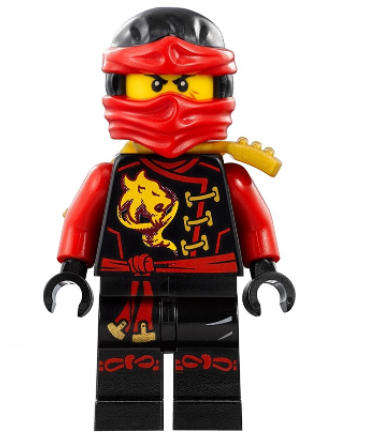 LEGO MINIFIGURES Ninjago Kai - Skybound with Gold Scabbard